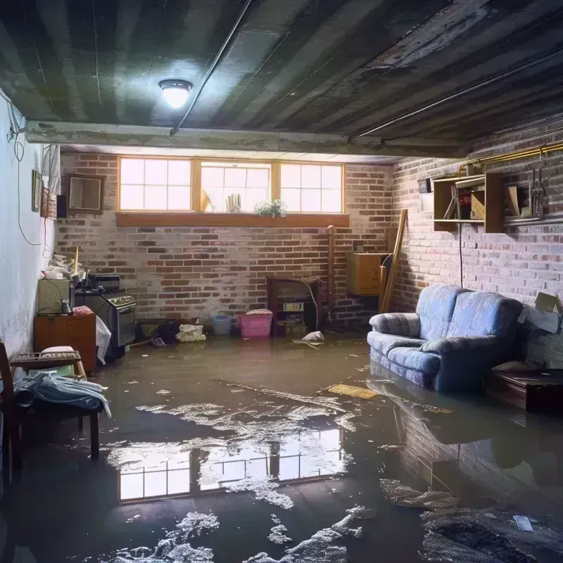 Flooded Basement Cleanup in Kensington, NH